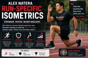 Alex Natera Run Specific Isometrics method for improving running strength and performance