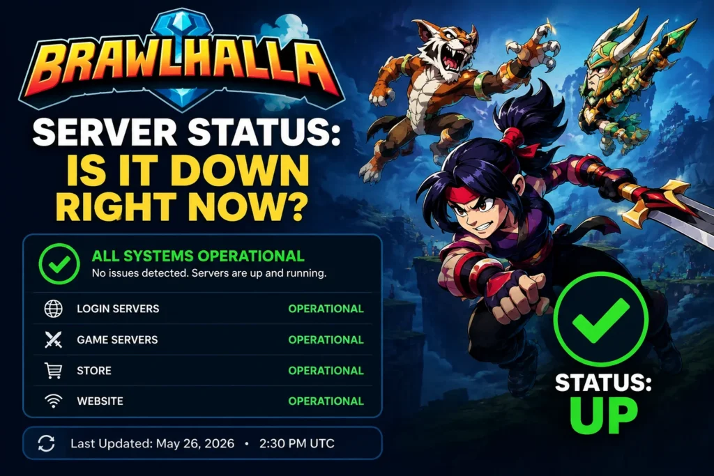 Brawlhalla Server Status – Check Current Server Availability and Outages