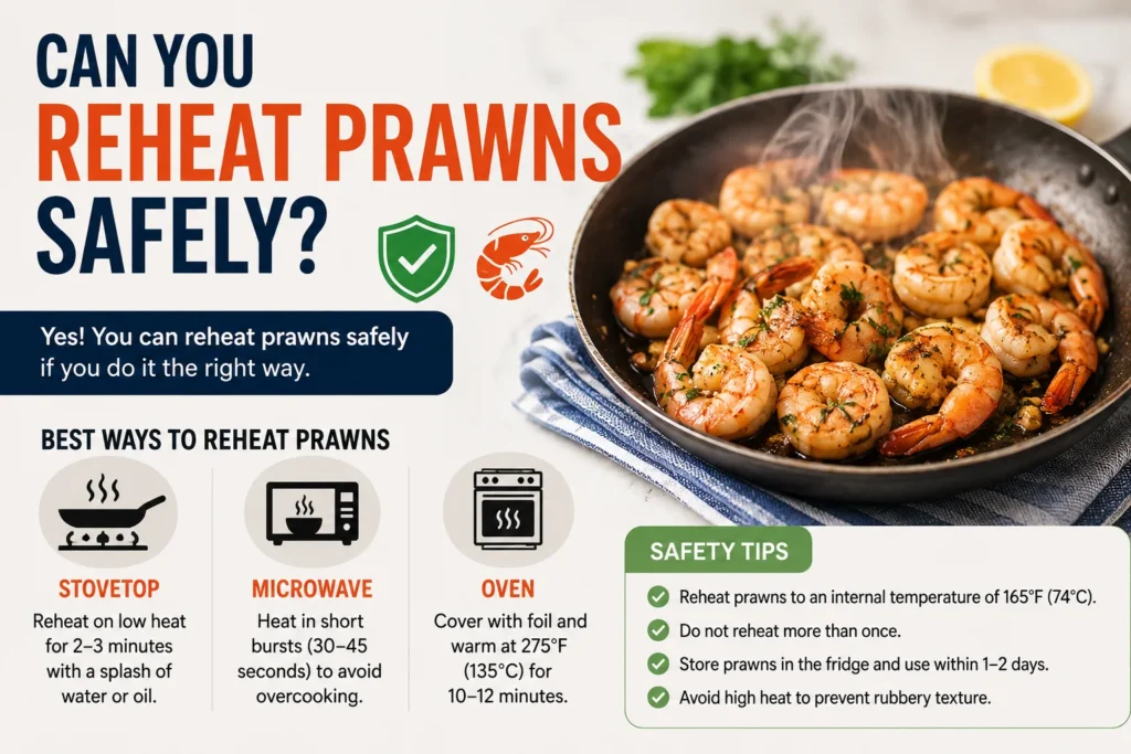 Can You Reheat Prawns? Safe Ways to Reheat Cooked Prawns