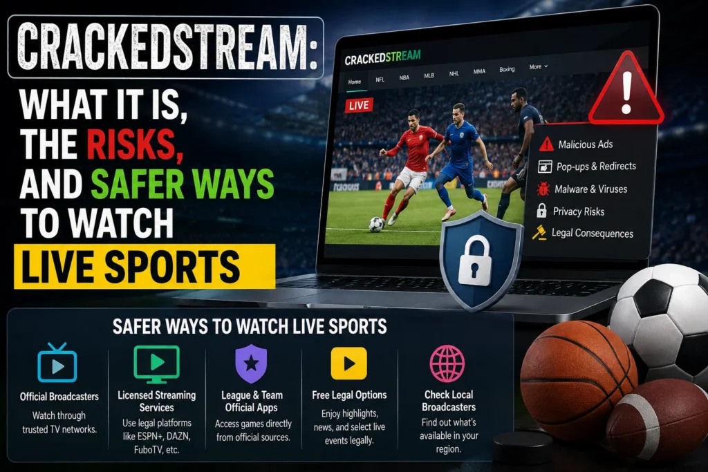 CrackedStream: What It Is, Risks, and Safer Ways to Watch Live Sports