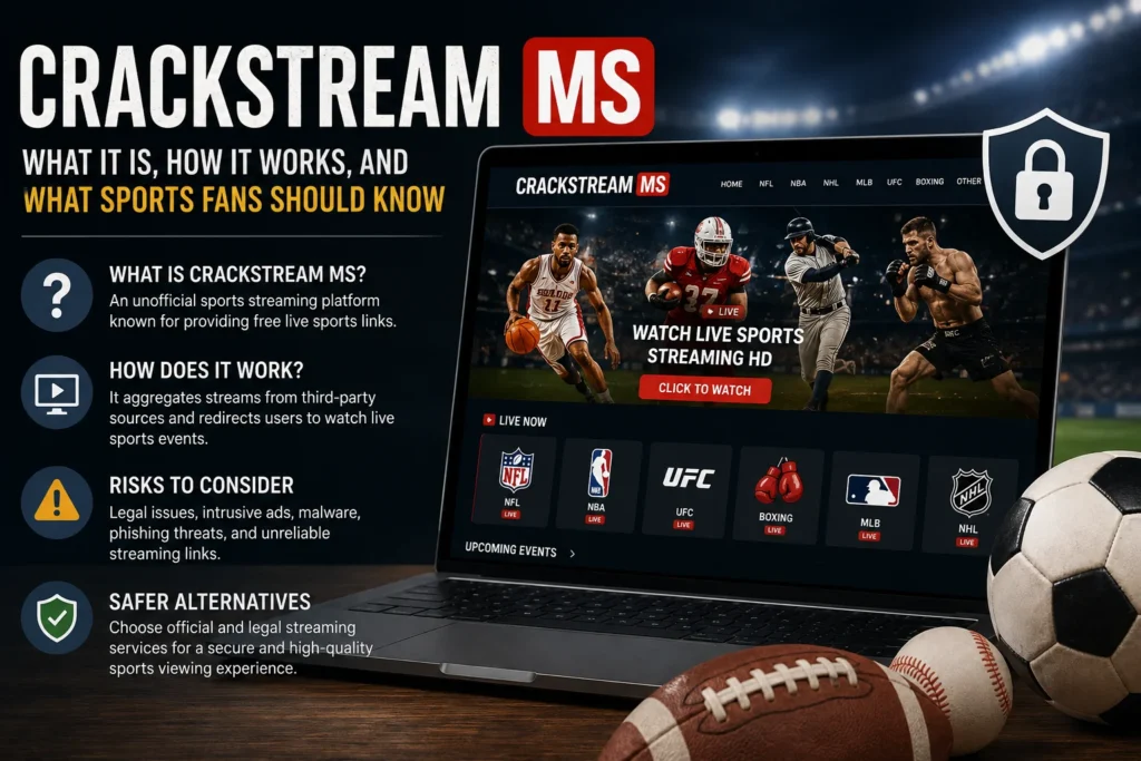 Crackstream MS sports streaming platform overview, risks, and safer alternatives