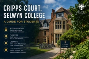 Cripps Court at Selwyn College, Cambridge – student accommodation and college facilities