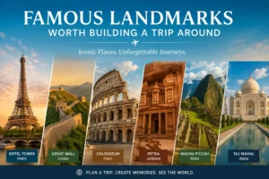 Famous Landmarks Worth Building a Trip Around – iconic global travel destinations