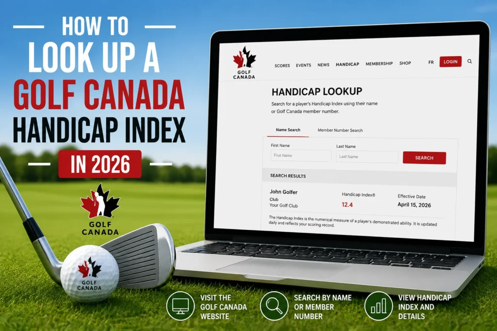 Golfcanada Handicap Lookup – Check Your Golf Handicap Online