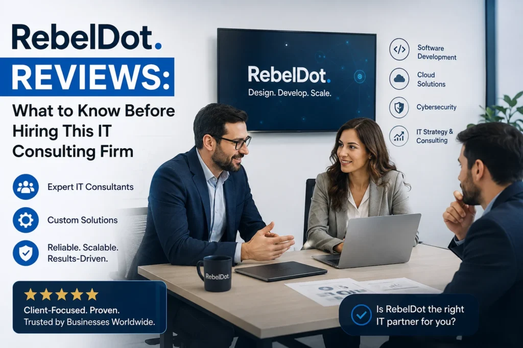 RebelDot Reviews – detailed overview of RebelDot IT consulting services, expertise, and client considerations