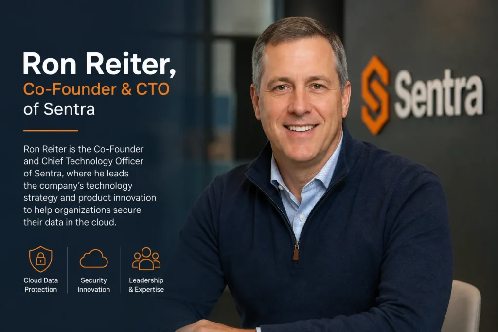 Ron Reiter, Co-Founder & CTO of Sentra, leading cloud data security innovation