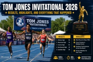 Tom Jones Invitational 2026 results, highlights, and track and field event action