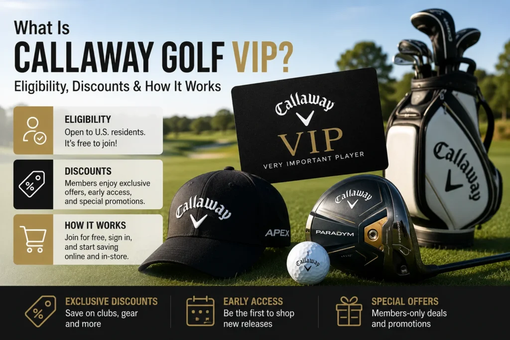 Callawaygolfvip eligibility, discounts, and membership benefits explained