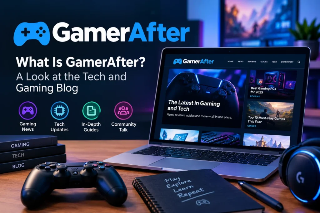 Gamerafter gaming platform and gamer community overview