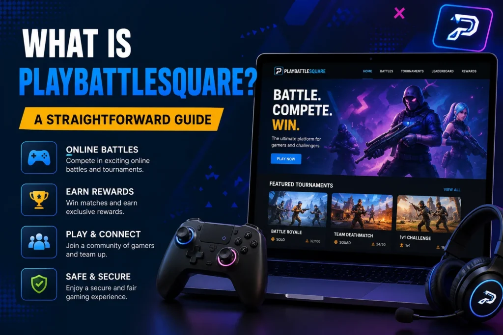 PlayBattleSquare gaming platform guide with online battles and tournaments