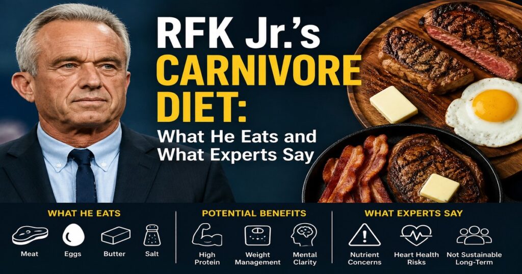 RFK Jr Carnivore Diet – Meat-Based Diet and Nutrition Approach