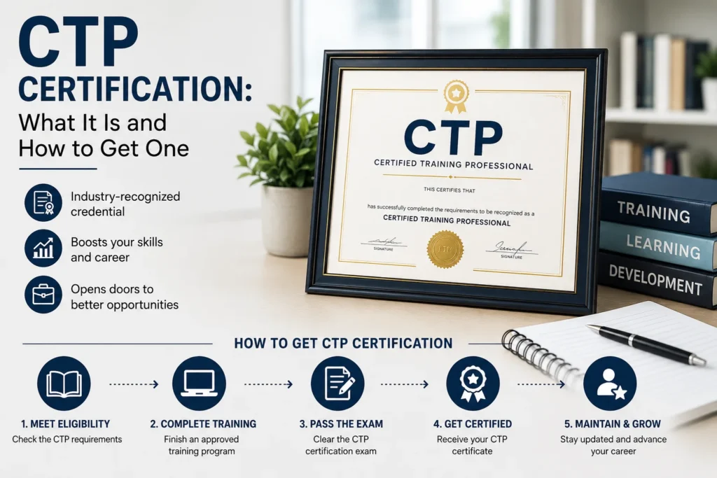 CTP Certification – Guide to What It Is and How to Get Certified