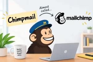 Chimpmail – the original name Mailchimp was almost called