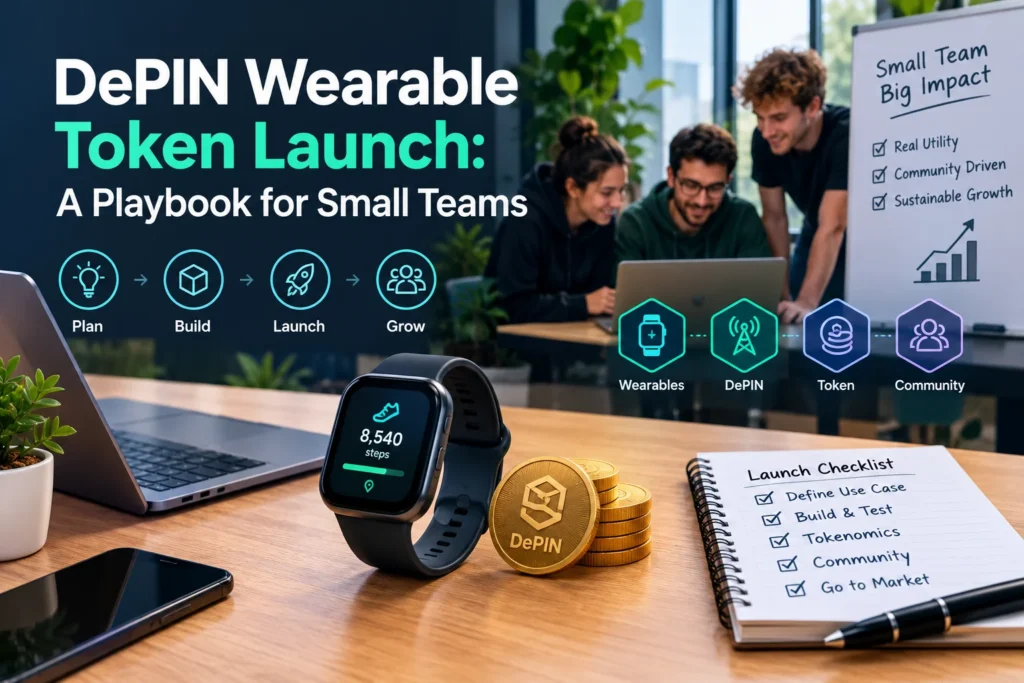 DePIN wearable token launch playbook for a small team