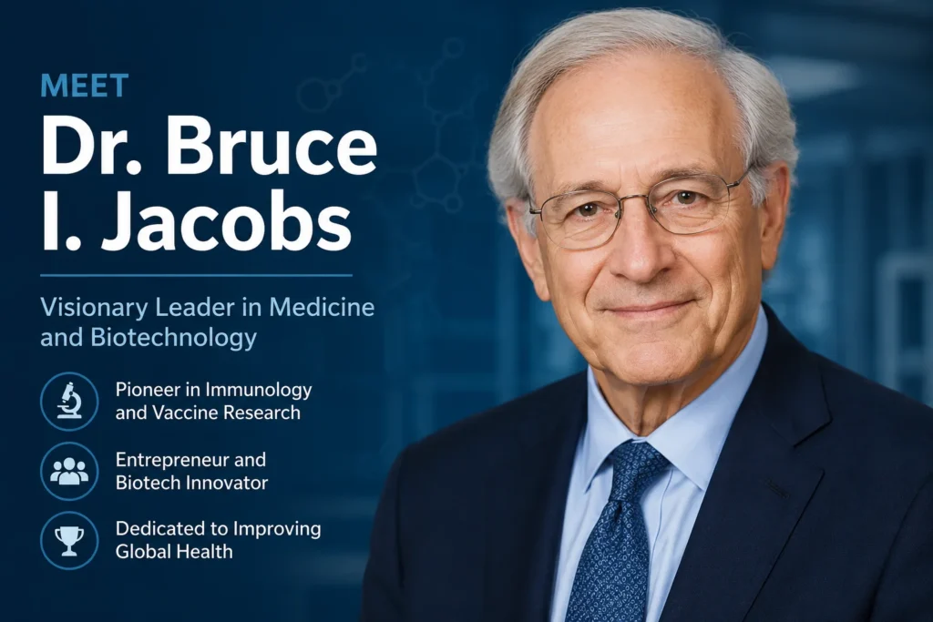Dr. Bruce I. Jacobs – Professional Profile and Career