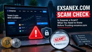 Exsanex scam check and website legitimacy guide