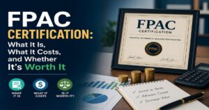 FPAC certification guide showing certification, costs, and career value