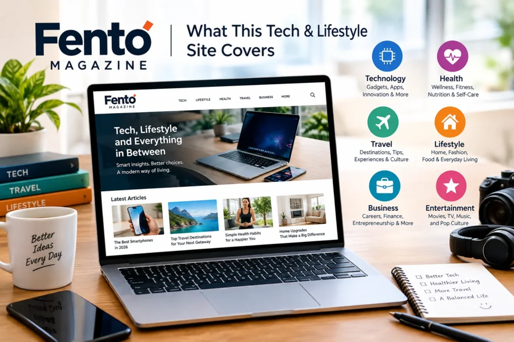 Fentomagazine com Technology magazine covering tech, lifestyle, gadgets, and digital trends