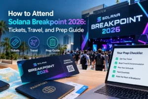 Solana Breakpoint 2026 tickets, travel essentials, and event preparation guide