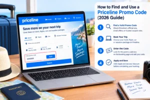 Priceline Promo Code for saving on hotels, flights, cars, and vacation bookings