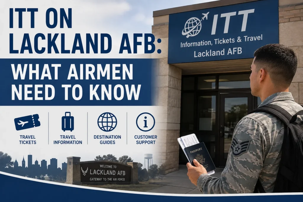 ITT on Lackland AFB – Information, Tickets, and Travel Services