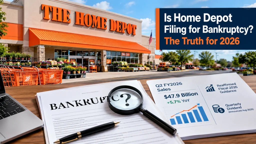 Home Depot Chapter 11 bankruptcy question and financial outlook for 2026