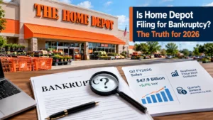 Home Depot Chapter 11 bankruptcy question and financial outlook for 2026