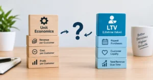 Is Unit Economics a Part of LTV explained with customer value and business cost metrics