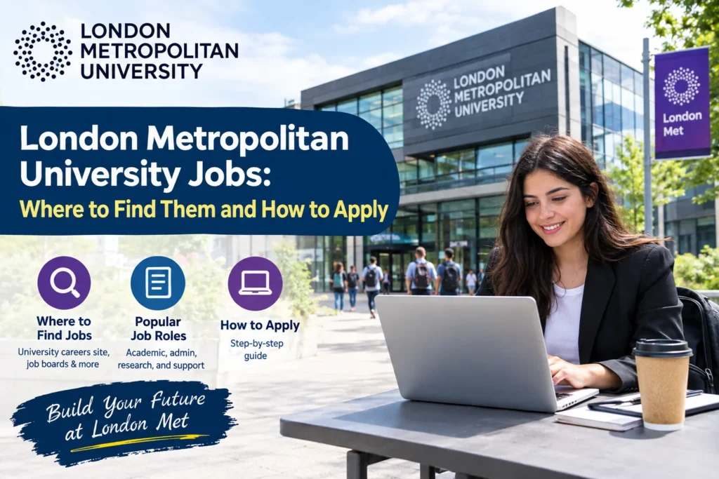 London Metropolitan University Jobs – where to find university job opportunities and how to apply