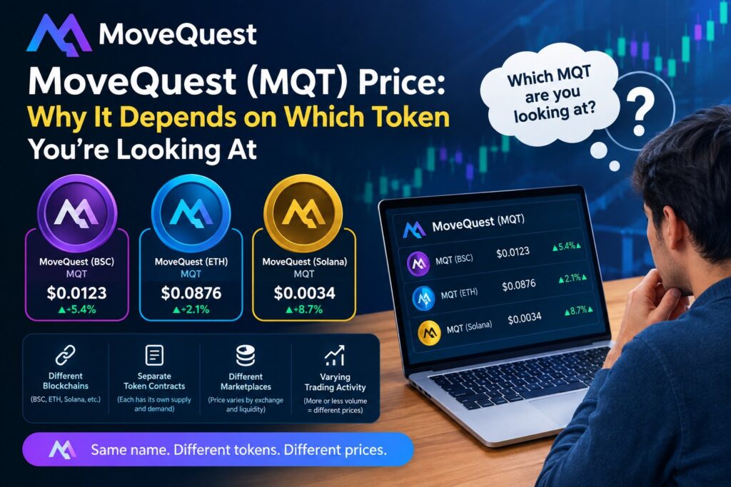 MQT Price – MoveQuest Token Price and Market Overview