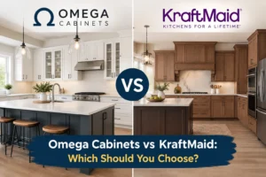 Omega Cabinets vs Kraftmaid: Comparing Cabinet Quality, Style, and Features