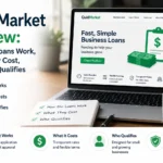 QuidMarket review showing business loan options, costs, and eligibility
