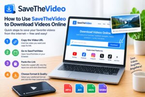SaveTheVideo online video downloader for saving videos from the internet
