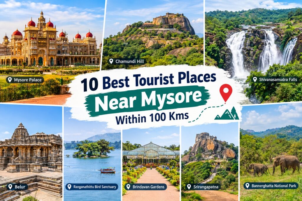 Tourist Places Near Mysore Within 100 Kms Top 10 Attractions