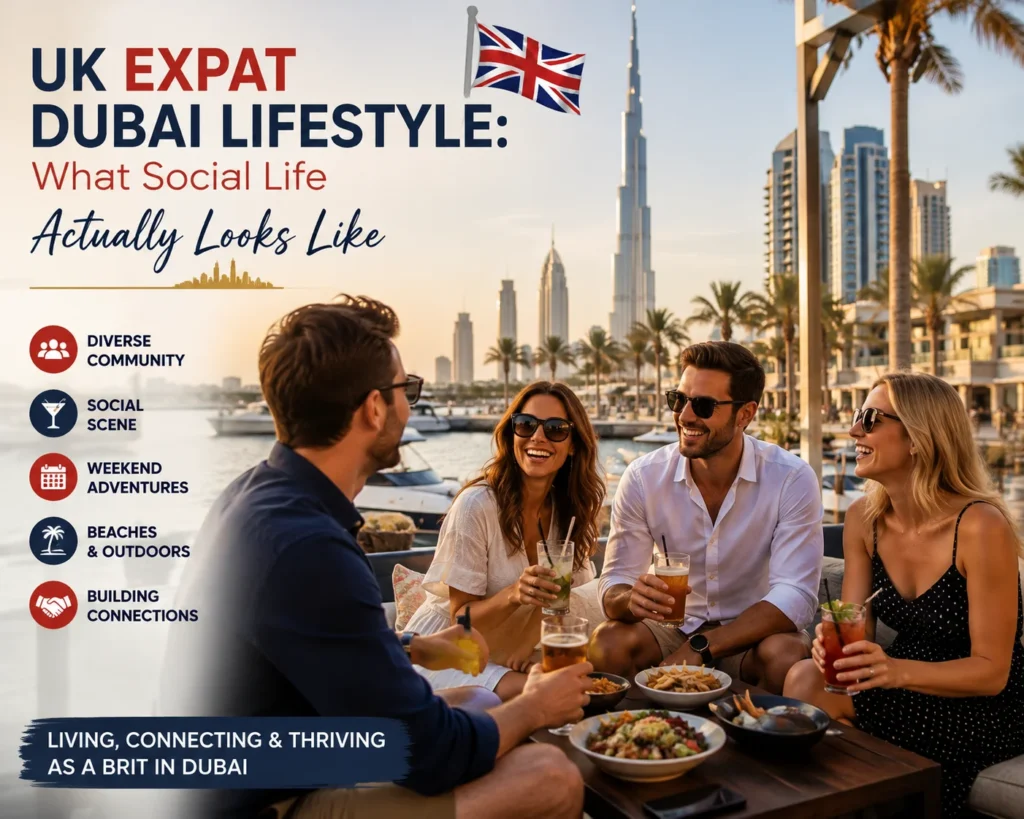 UK Expat Dubai Lifestyle – Social Life, Friends, and Expat Experiences in Dubai
