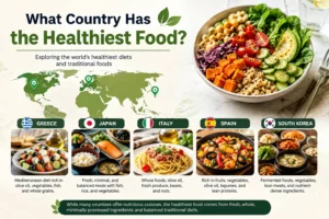 What Country Has the Healthiest Food – A look at the world’s healthiest cuisines and nutritious traditional foods