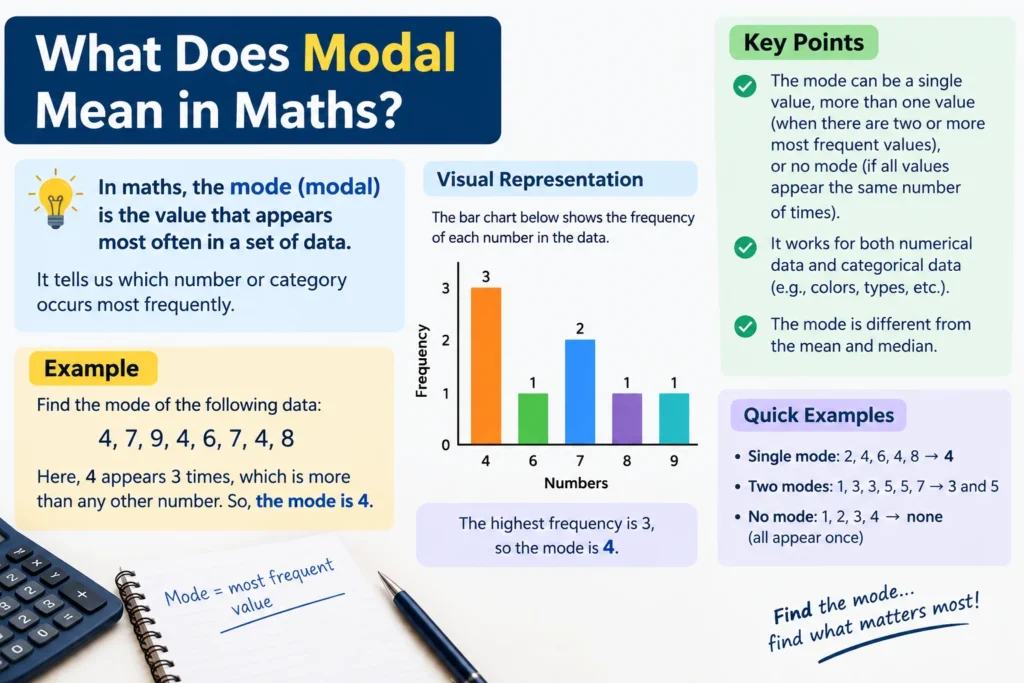 Modal Maths Meaning – Understanding the Mode in Mathematics