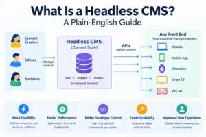 What Is a Headless CMS explained with content management and API architecture
