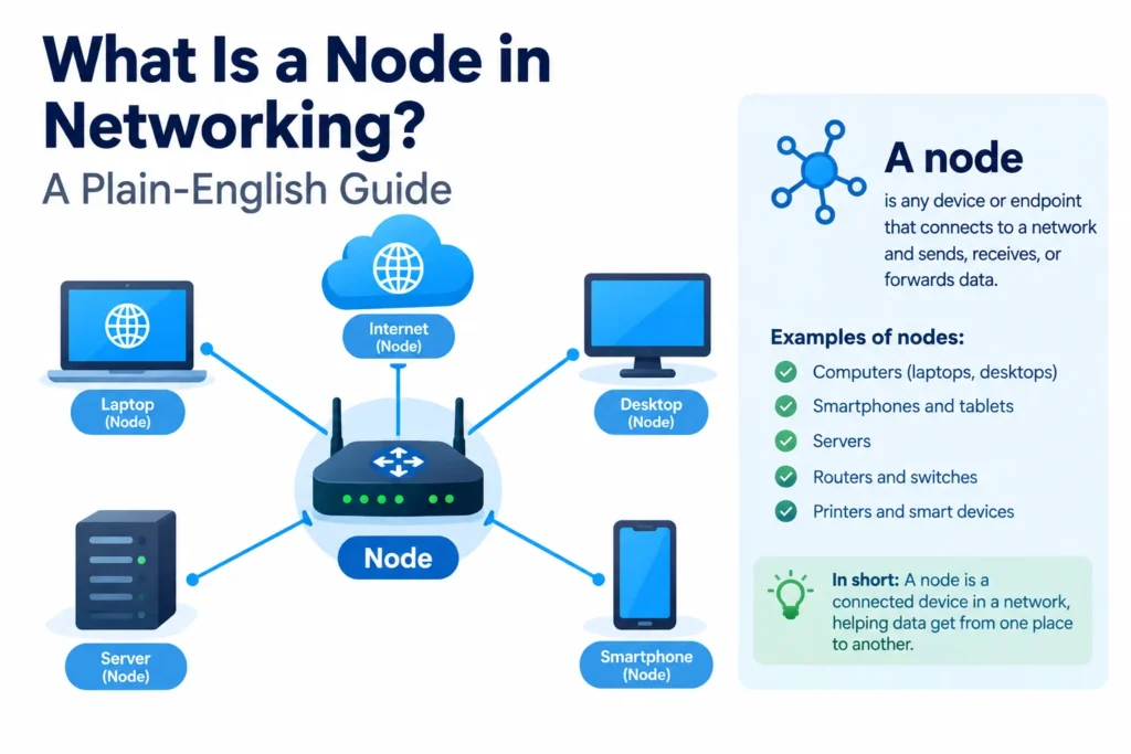 What Is a Node in Networking – A plain-English guide to network nodes and connected devices
