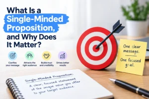 Single Minded Proposition explained with a focused marketing message and clear target