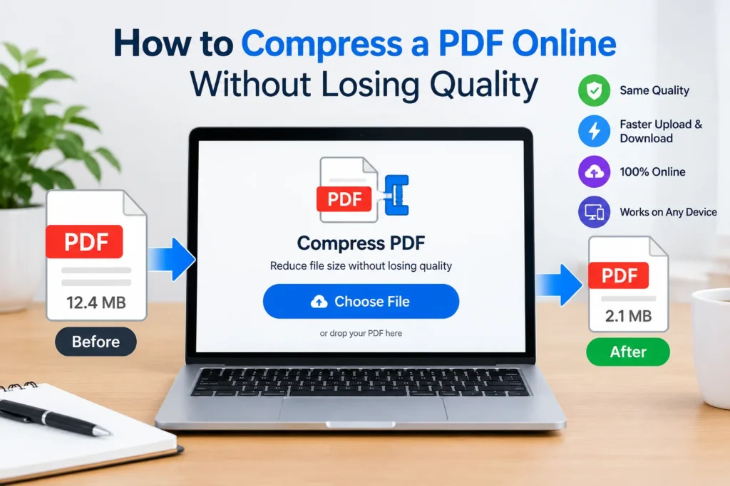How to Compress a PDF Online Without Losing Quality