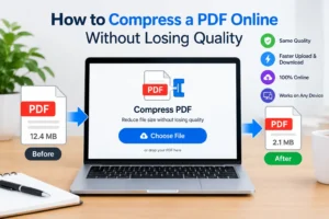 How to Compress a PDF Online Without Losing Quality