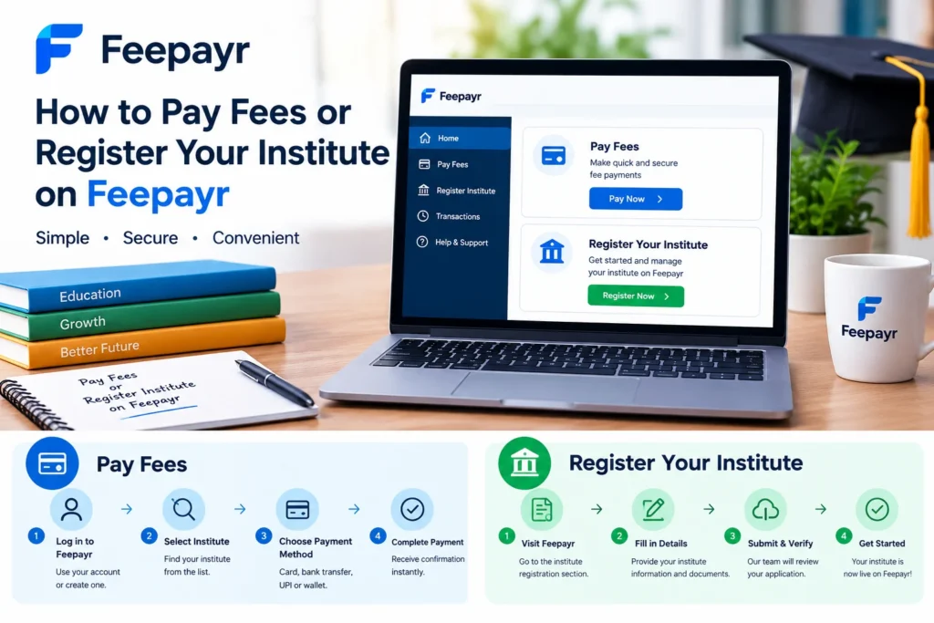 How to Pay Fees or Register Your Institute on Feepayr