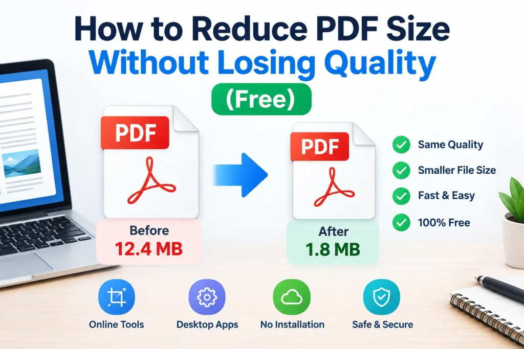 How to Reduce PDF Size Without Losing Quality (Free)