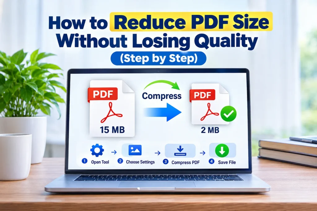 Reduce PDF Size Without Losing Quality Using Simple Step-by-Step Compression Methods