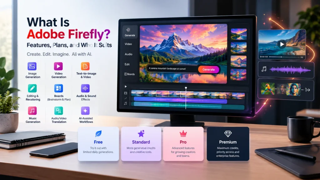 What Is Adobe Firefly Features, Plans, and Who It Suits