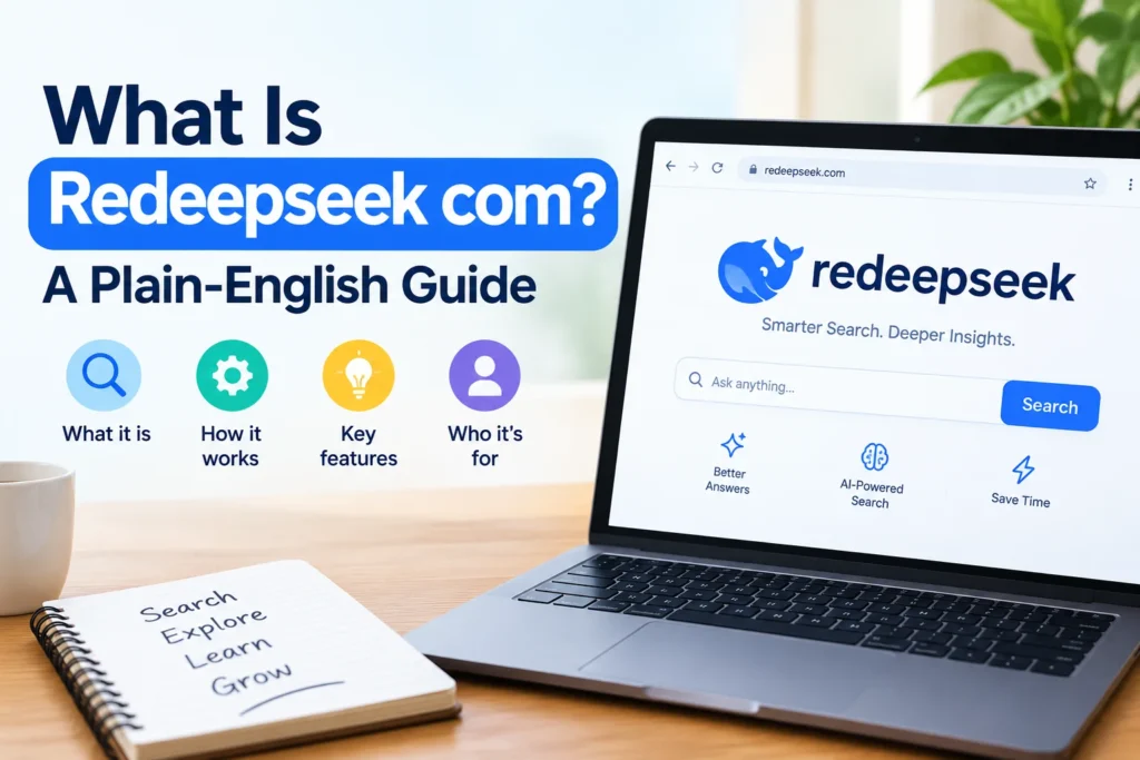What Is Redeepseek com A Plain-English Guide