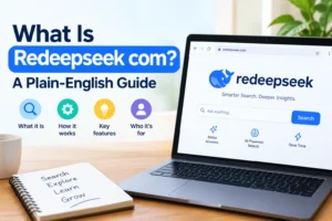 What Is Redeepseek com A Plain-English Guide
